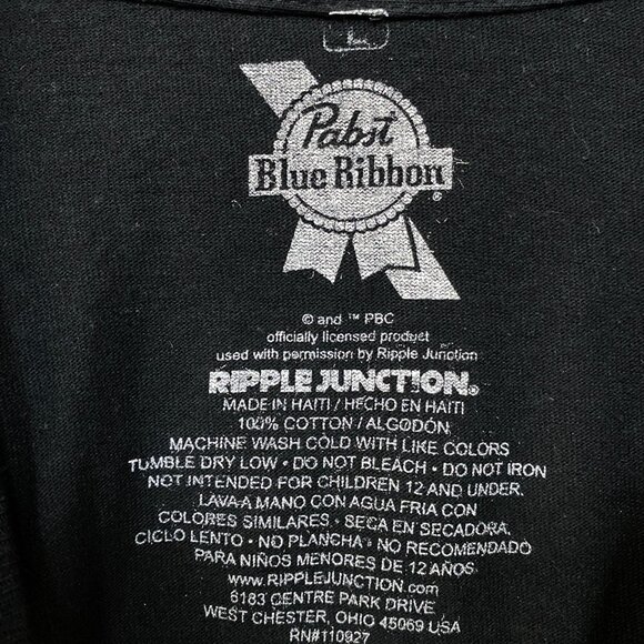 Pabst Blue Ribbon Racing Champions Graphic Promo T-Shirt Large - Picture 4 of 4